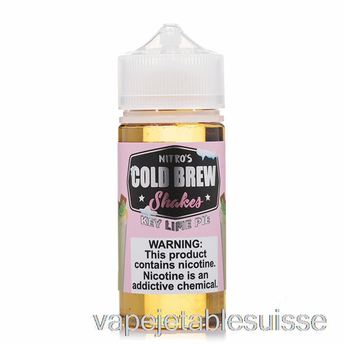 Vape Suisse Tarte Au Citron Vert - Infusion Froide Nitros - 100ml 0mg